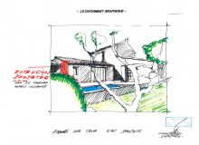 Plan extension habitation Gordes